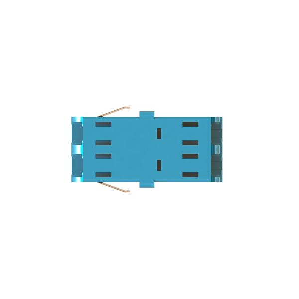 Duplex LC Fiber Optical Adapter With 100% Optical Performance Testing