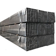 EN10219 Steel Rectangular Pipe With Plain / Beveled / Threaded / Grooved Ends
