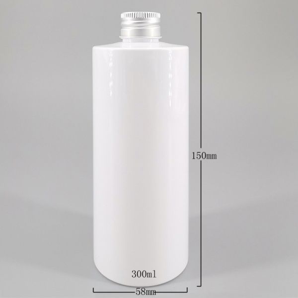 300ml PET Large Volume Cosmetic Bottle Body Lotion Cream Water Packaging Cylinder Plastic Bottle