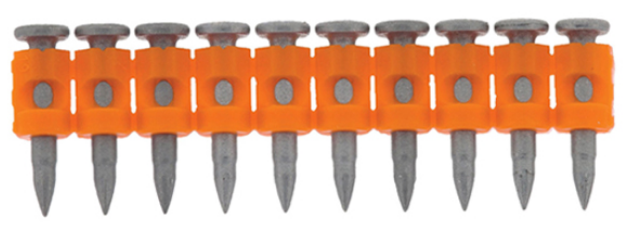 Gas Actuated Nailer Fastening Pins with Galvanized Hardened Steel Concrete Nails