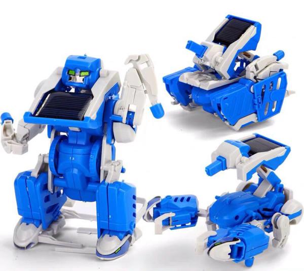 DIY Assemble Solar Energy 3 in 1 Multiple Types Solar Toy Solar Robot Kit Robot Novelty & Gag Toys