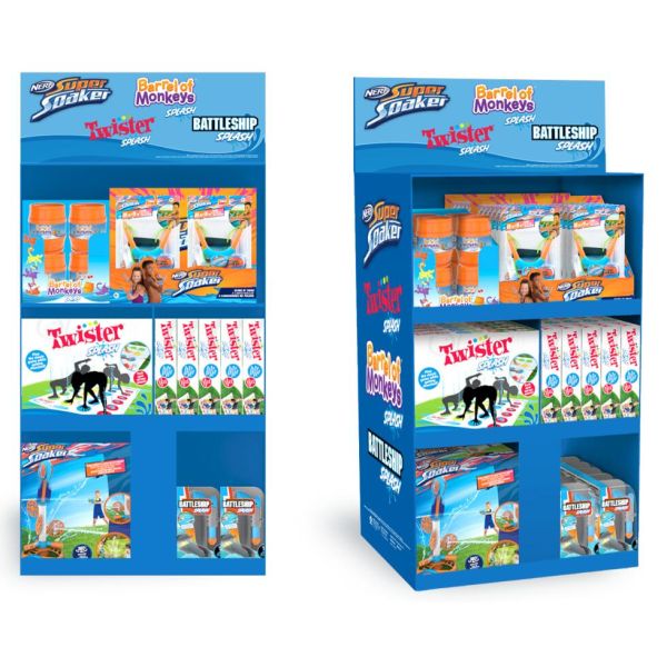 Сверхмощное 1/4 смешиваний загрузки дисплея паллета картона повышая для игрушек детей