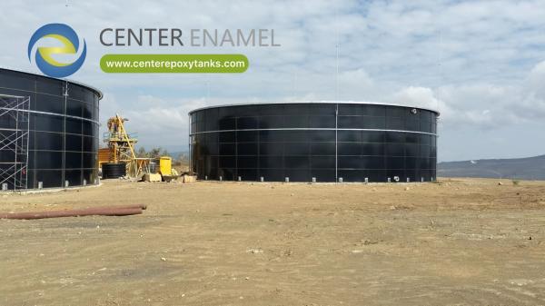 Epoxy Coated Steel Bolted Tanks for Fish Farm Water: Provides Reliable Water for Aquaculture