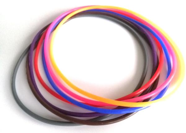 O costume do fornecedor da fábrica coloriu o anel-O quadrado liso rodeado do silicone da seção do retângulo