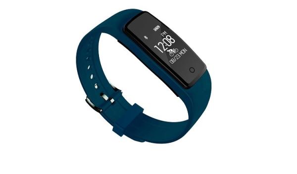 hot sale blue  smart bracelet  motion tracking and detection of sleep, sedentary reminds, movement patterns  GPS