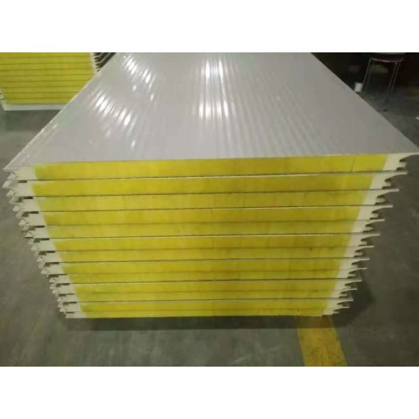 Уменьшение шума Изоляционная панель из каменной шерсти для толщины стали 0,4 - 0,8 мм