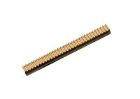 × helicoidal 50 ZCuSn10Pb1 do × 4,8 do passo 5 das cremalheiras de engrenagem M0.5 do dente reto pequeno do Cnc 1,57