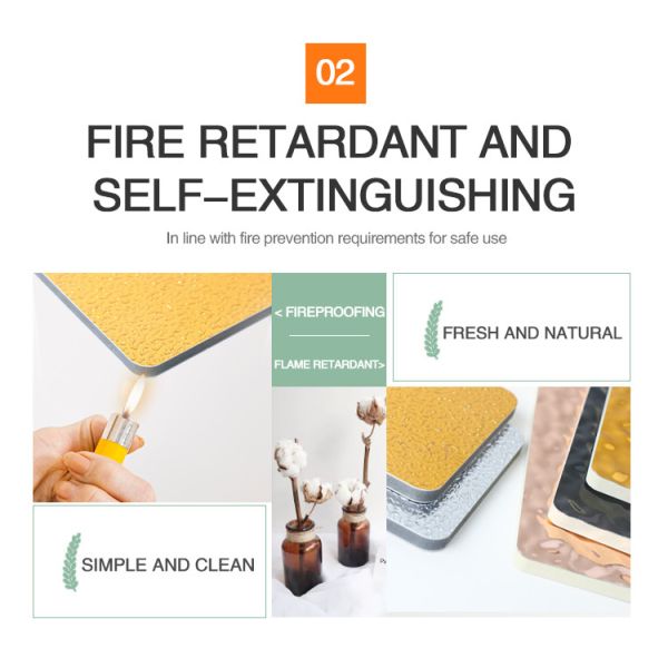 Огнеупорное доказательство прессформы панели стены облицовки древесины панели пульсации воды