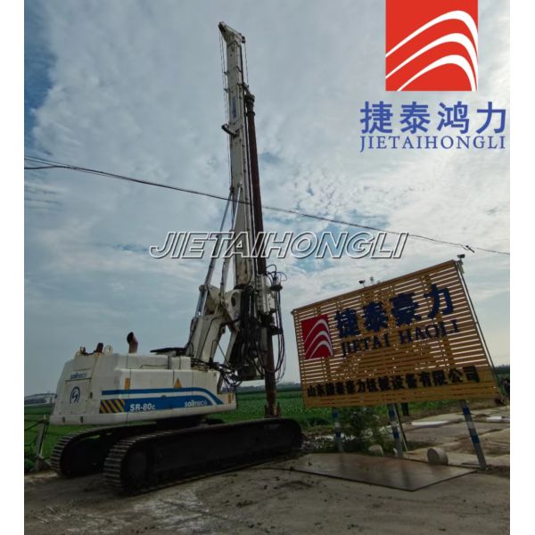 Soilmec Sr80c usou o empilhamento do diâmetro 58000mm da perfuração de Cat Engine And Base Max da máquina