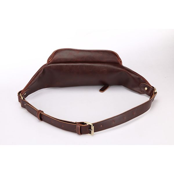 2024 Black Pu Leather Small Mobile Phone Pack Secure Zipper Closure for Your Phone