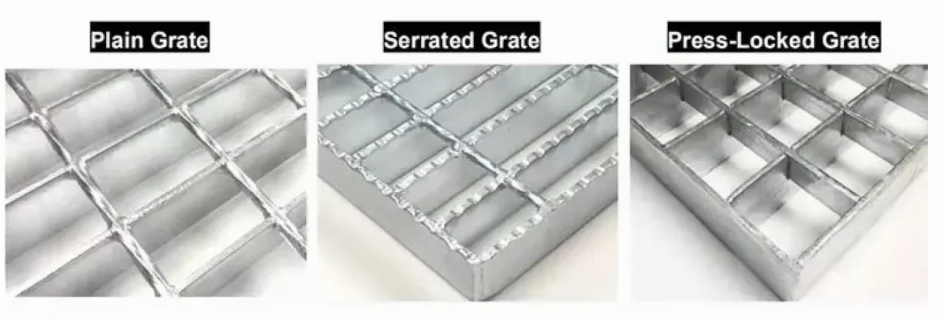 40mm Powder Coated Steel Bar Grating for Safety Fencing