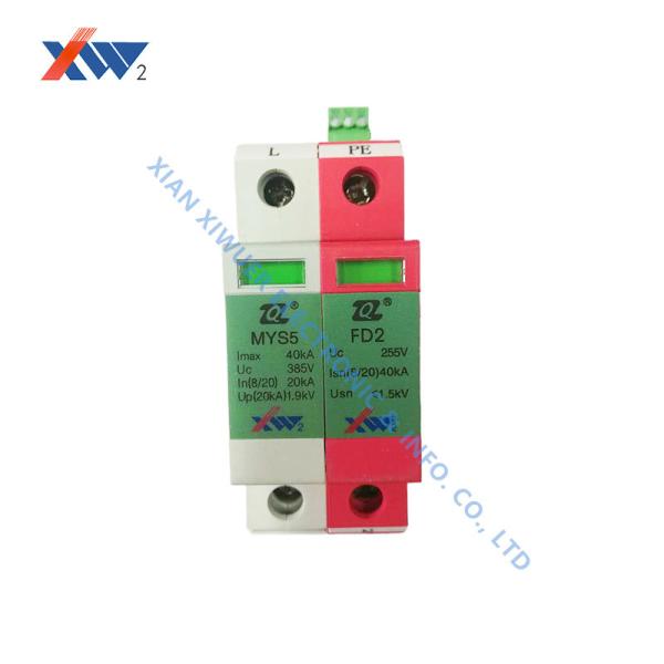 Sistema AC / DC Dispositivo de proteção contra sobretensão MYS5-385 / 20-3P+NPE(S) detector de sobretensão SPD