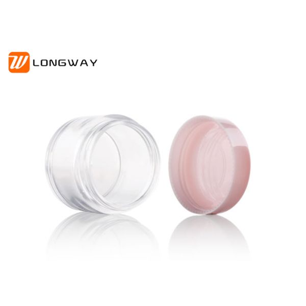 Personal Care Pink Jar Mini Travel Cosmetic Bottles Set  Empty Travel Size Cosmetic Bottles