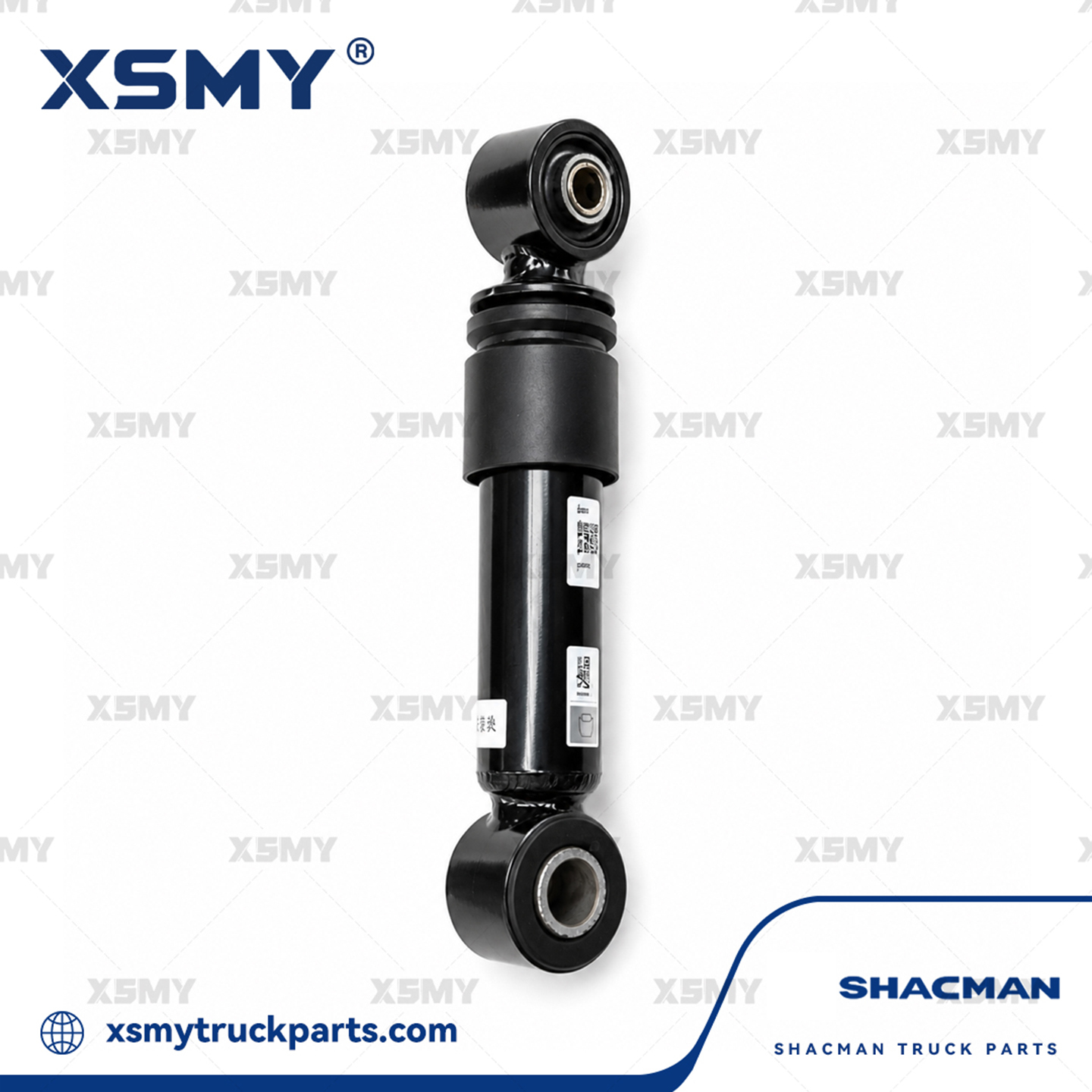 DZ13241440080 SHACMAN F3000 X3000 X5000 Truck Lateral Shock Absorber Assembly for Heavy Duty Truck Cab Suspension System Parts