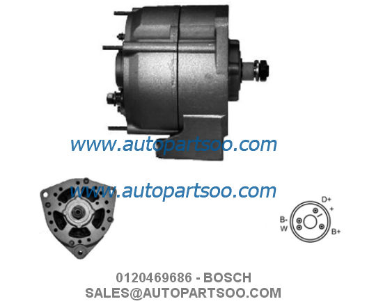 0120488198 0120488199 - BOSCH Alternator 12V 65A Alternador