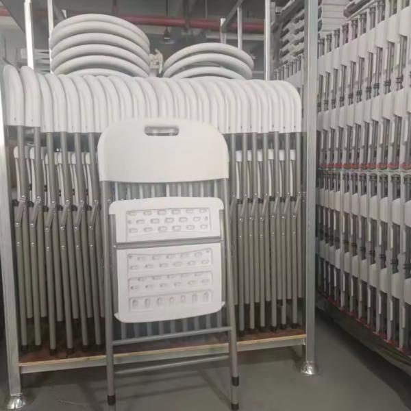 OEM Ergonomic White Plastic HDPE Folding Chair Table OutdoorFor Event