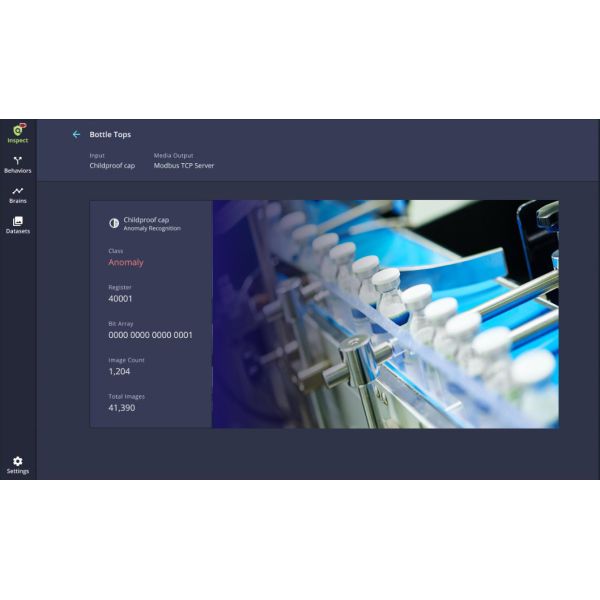 High Precision Visual Inspection System For Pharmaceutical Bottles
