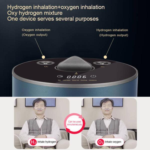Generador de hidrógeno naturopata 150 ml/min Máquina de inhalación portátil