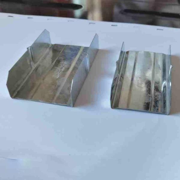 Hardware Light Steel Keel Accessories Easy Screw In Installation With Geometric Design