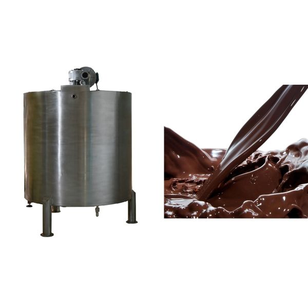 Танк для плавки шоколада ISO 1000L из нержавеющей стали