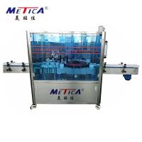 Machine entraînée par un moteur électrique servo 6000BPH-12000BPH d'applicateur de label de bouteille ronde