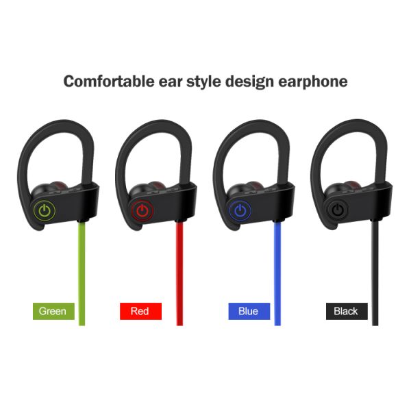 Adjustable Sweatproof Over Ear Headphones 8h Gym Earphones For Working Out