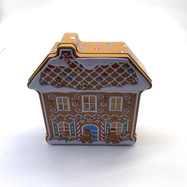 Customized color CMYK Printing Empty Iron Can Gift Tin Cans