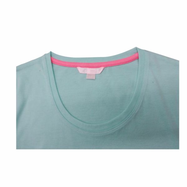 Short Sleeve Print Pattern Women's Cotton T-shirt for Custom Design and Sportswear