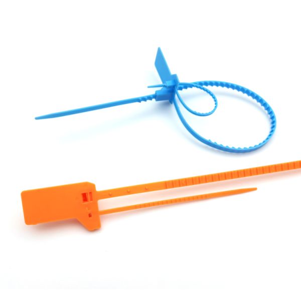 Disposable Tamper Proof Plastic Security Seal with 400*34*16 mm Size, 340 N Tensile Strength, and Laser Print