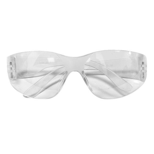 Transparent Plastic ESD Safety Glasses Impact Resistant Eye Protection