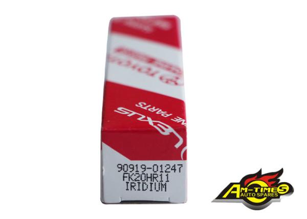 Japanese Car Spark Plugs 90919-01247 FK20HR11 , Denso Iridium Spark Plugs For TOYOTA