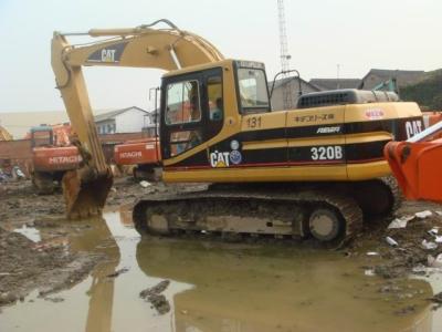 máquina escavadora de segunda mão do CAT 320B usada