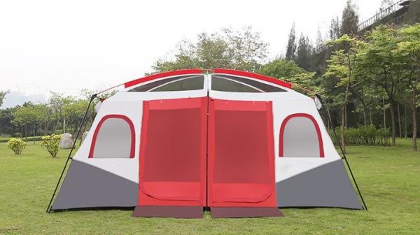 Chama - plutônio resistente retardador das barracas de acampamento da cabine revestido para esportes de escalada
