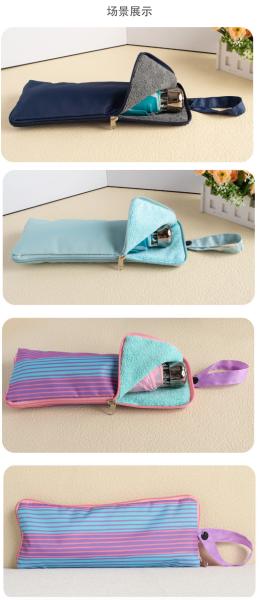UMBRELLA COVER STORAGE BAG WET UMBRELLA BAG ABSORBENT PORTABLE PORTABLE HANGING WATERPROOF FOLDING UMBRELLA STORAGE BAG