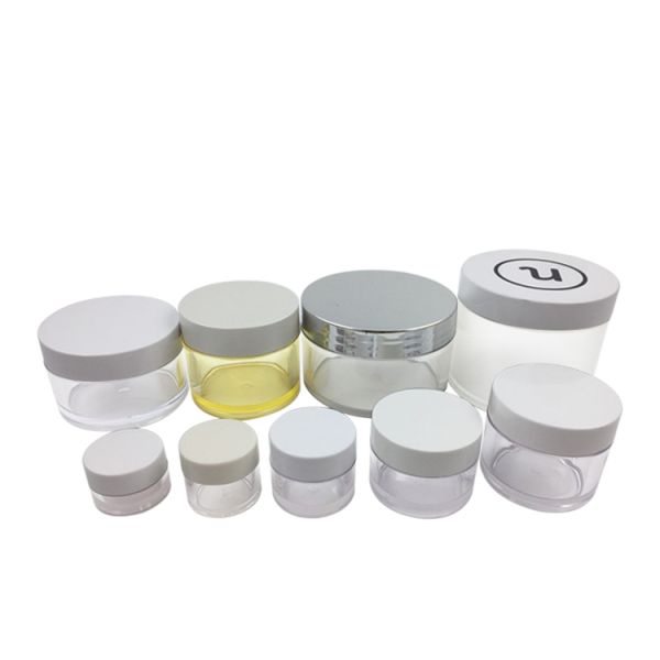 Pet 30g / 50g / 100g Capacity Empty Cream Jars