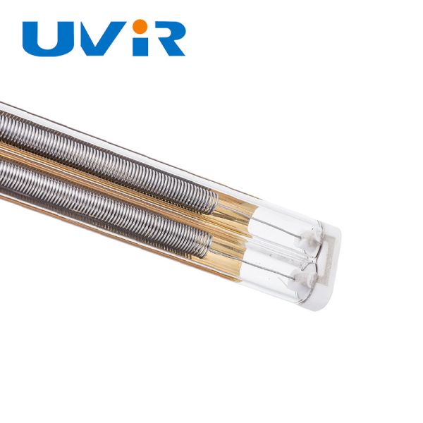 Medium Wave Double Tube Infrared Heating Lamp 3000W 380V