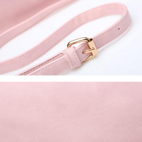 different colors PU Leather shoulder for girls summer styles bolsas de mensajero