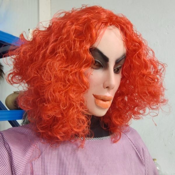 Latex Fantasy Mask for Theatrical Use - One Size Fits Most and Lightweight at 280g