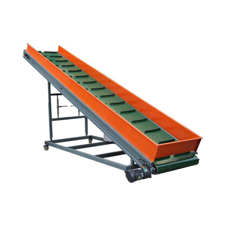 Cinturón transportador de ángulo regulable eléctrico antideslizante de grado industrial dedicado a la industria minera / de embalaje Cinturón de caucho resistente a altas temperaturas - soporte OEM