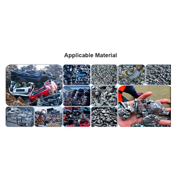 Double Shaft Shredder with Six-fold Seal Helix Tool Arrangement and Hexagonal Cutter Design for Efficient Metal Shredding