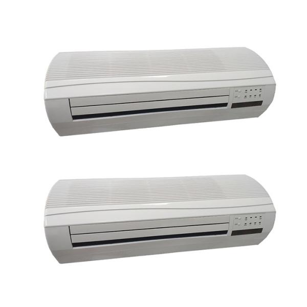 Mini Air Curtain Fan with 230VAC Operating Voltage and 60bB Noise Suppression Feature