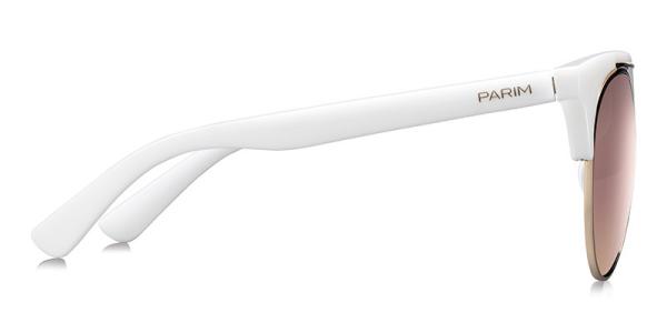 TAC Parim Polarized Sunglasses Lens Light Weight Material Women Black Red Frame