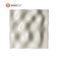 Estructura hiperbólica Panel difusor de sonido acústico en la nube 3D para cine en casa