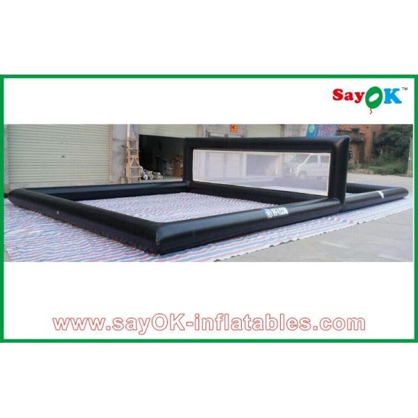 campo inflable del PVC Vollyball de 0.6m m, CE inflable de los juegos del agua