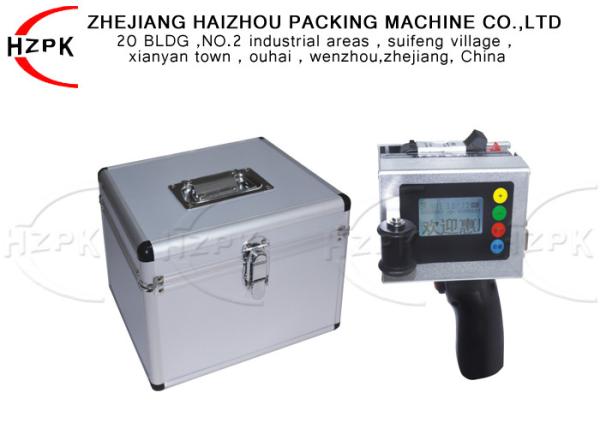 HZ-530 Inkjet Printer Conveyor , Logo / Pictures Handle Inkjet Printer