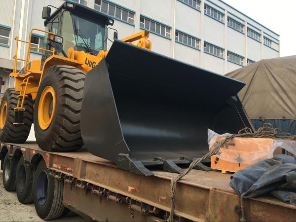 5 Ton Pilot Control Compact Wheel Loader Weichai WD10G220 Engine