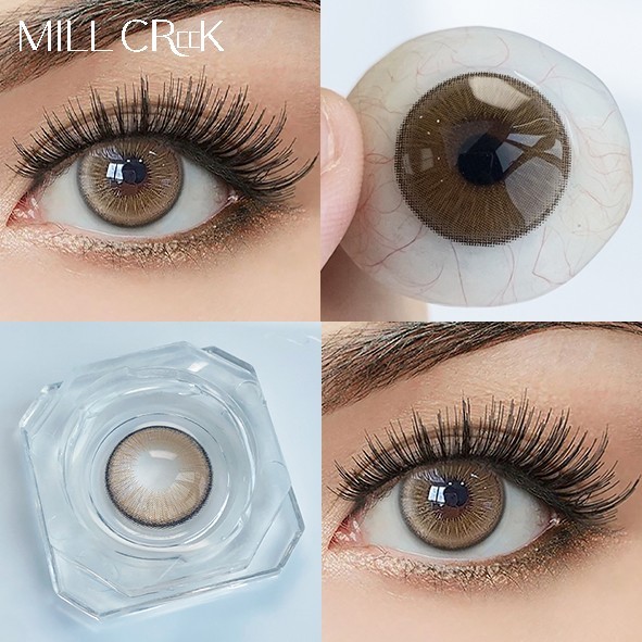 Makeup Cosmetic Colored Contact Lenses Cosmetic Prescription Contacts 14.5mm Diameter