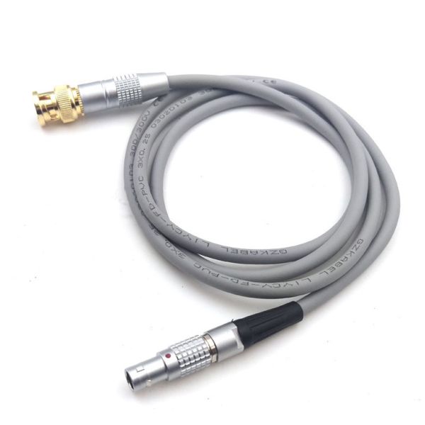 BNC Male To Lemo 0B 5pin Camera Connection Cable Arri Mini Time Code Cable