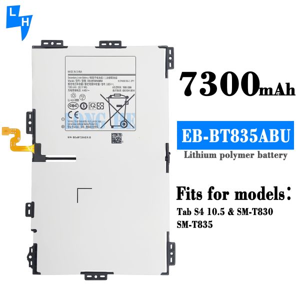 EB-BT835ABU Bateria para Samsung Galaxy Tab S4 10.5 SM-T830 T830 SM-T835 T835 Tablet 730