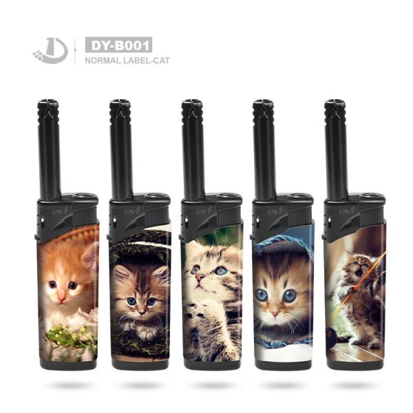 Lumière électrique jetable en plastique pour cuisine BBQ Cute Cat 12*2,67*1,41 CM